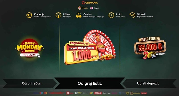 Germania Casino Bonus