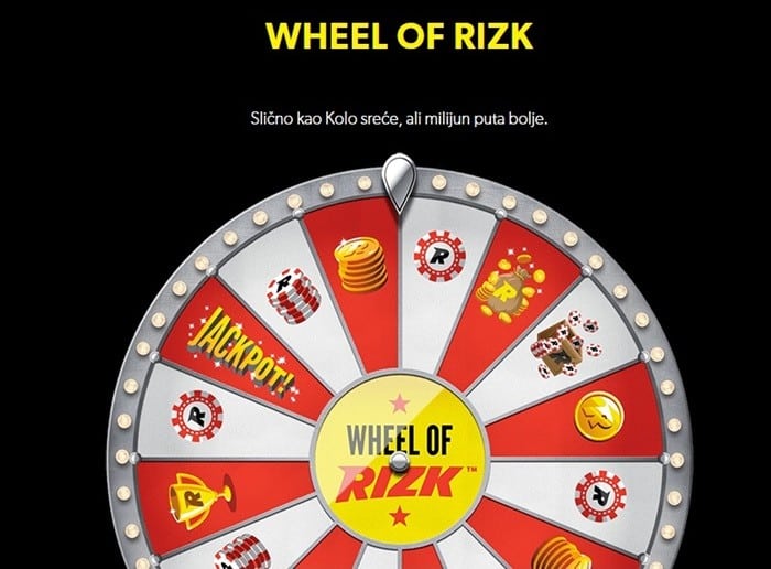 Nagrade Wheel of Rizk